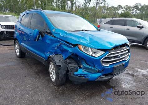 2020 Ford Ecosport Se from USA, damaged, VIN MAJ6S3GL4LC364095